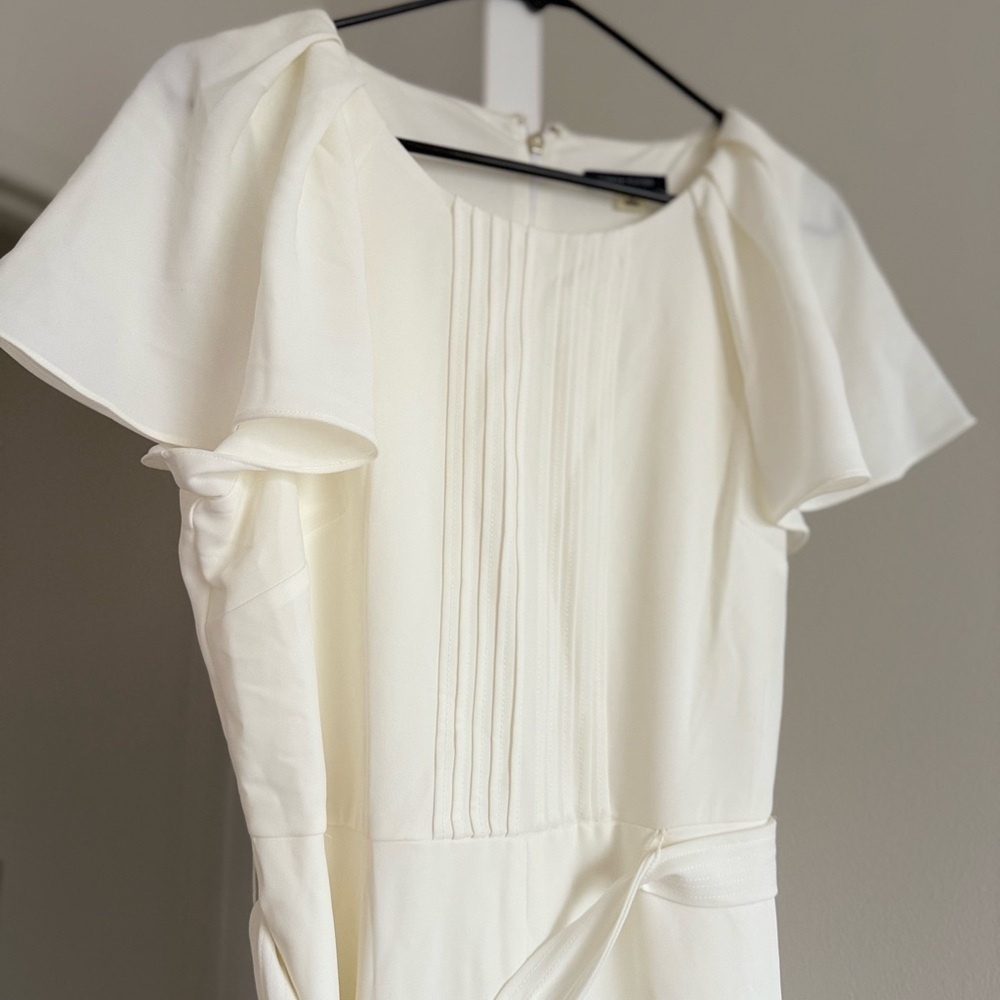 NWT Tommy Hilfiger Cream Midi Dress